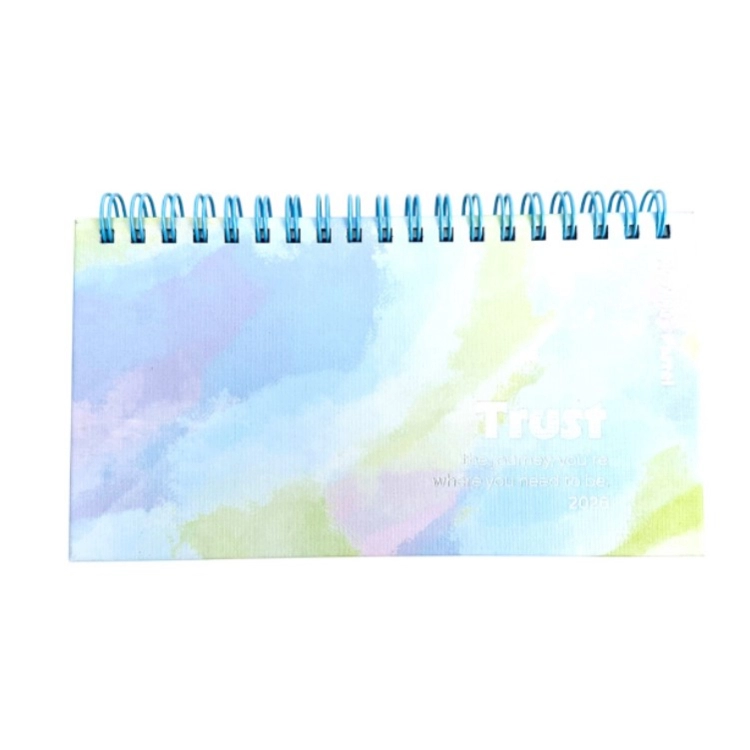Agenda Mooving 2026 Pocket Pastel Trust con Espiral Semana la Vista Art.1409210.